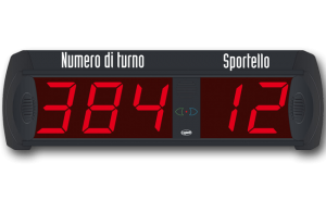 display eliminacode sportello